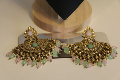 Traditional Necklace Set with Earrings