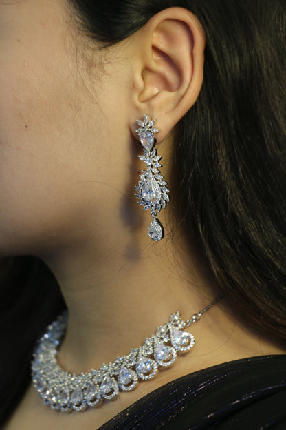 Radiant Elegance American Diamond Set