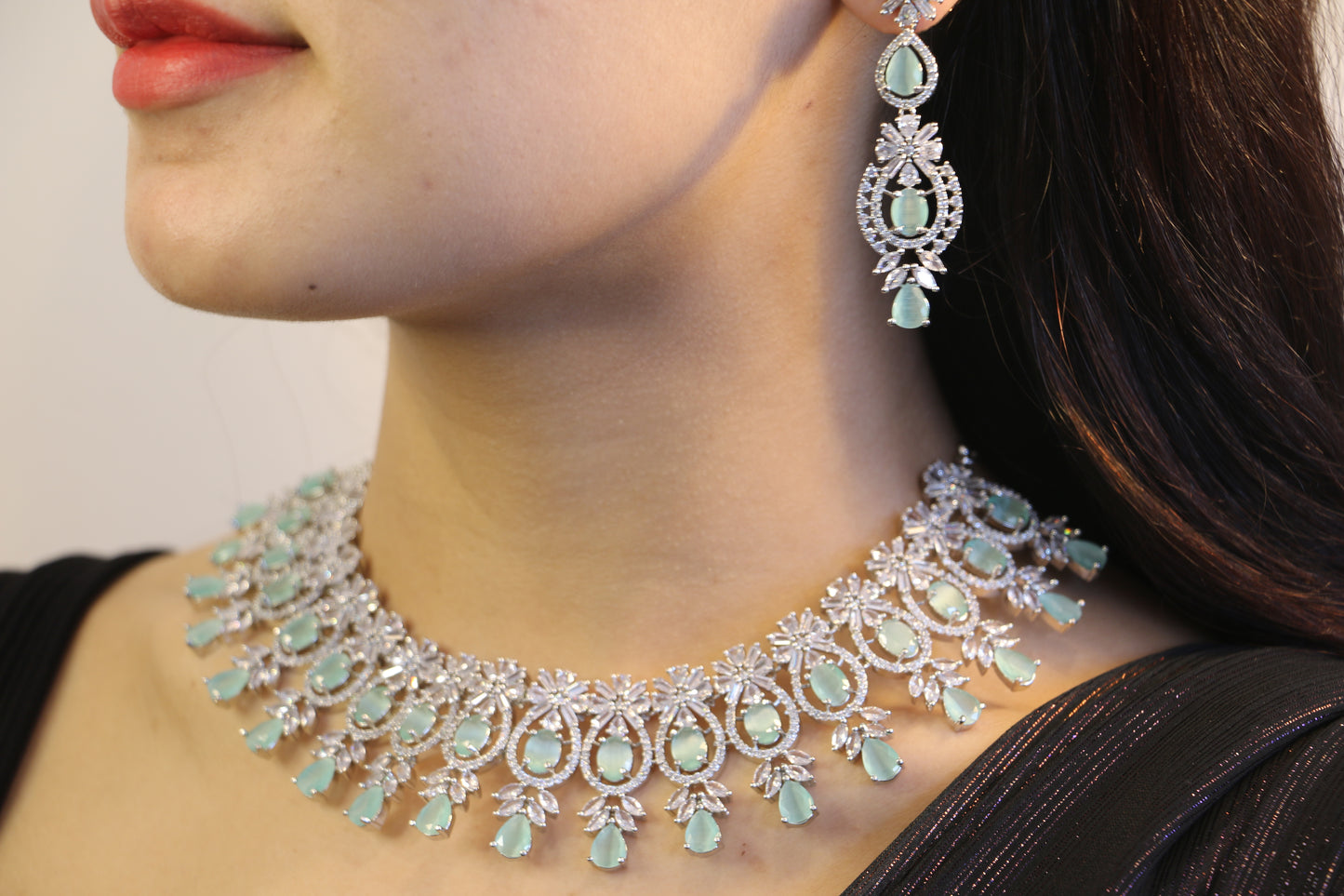 Majestic Green American Dimond Set